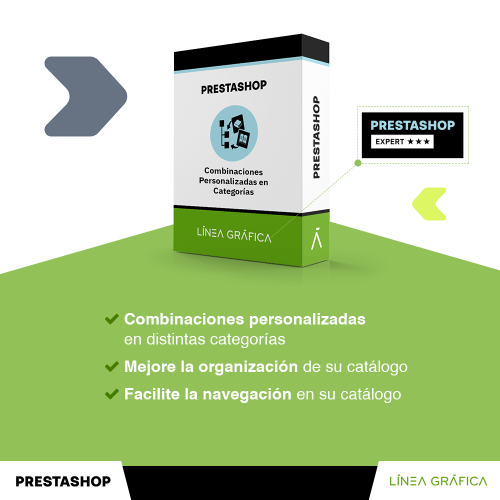 Módulo Prestashop Combinación de atributos personalizada por categoría