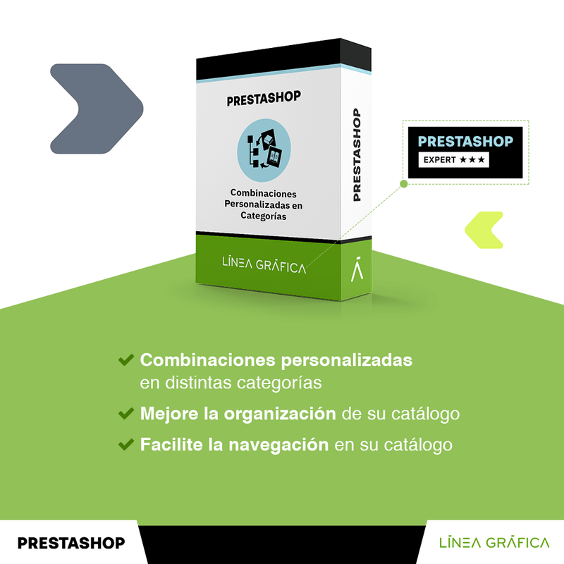 Módulo Prestashop Combinación de atributos personalizada por categoría