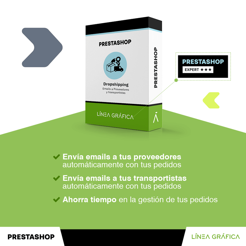 Módulo Prestashop Dropshipping – Emails Proveedores y Transportistas