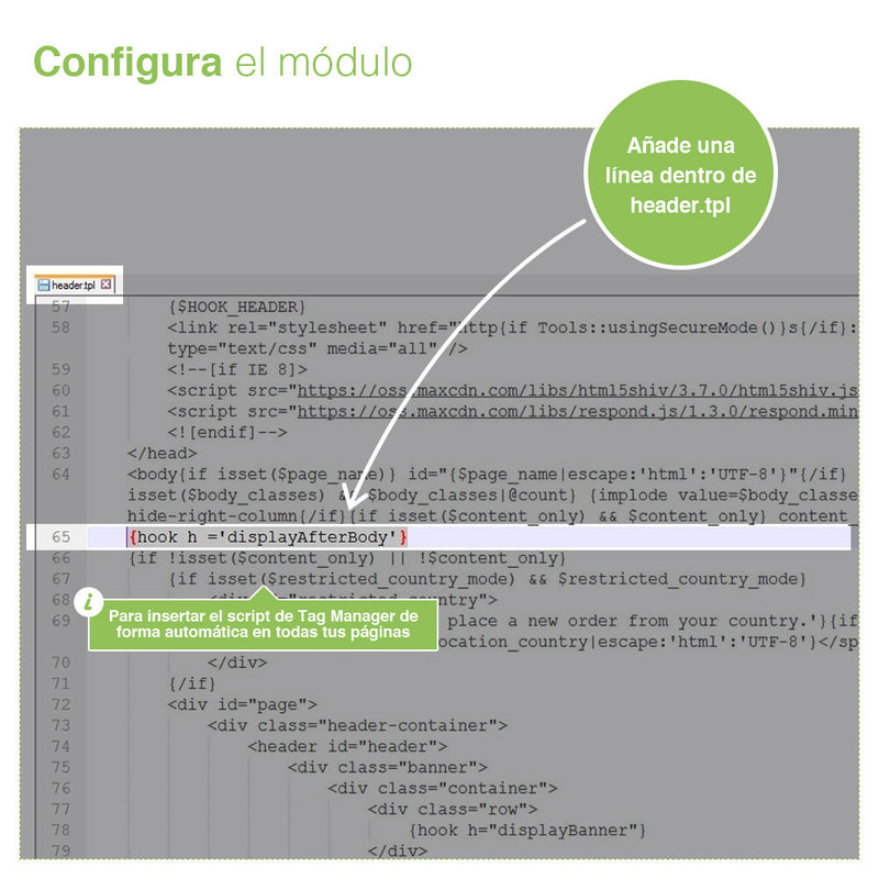 Módulo Prestashop Google Tag Manager + Google Analytics 4 - PRO