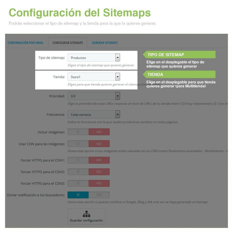 Módulo Sitemaps Pro Multi-Idiomas y Multi-Tiendas – SEO